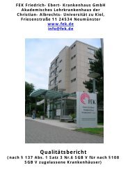 Qualitätsbericht, Friedrich- Ebert- Krankenhaus Neumünster GmbH ...