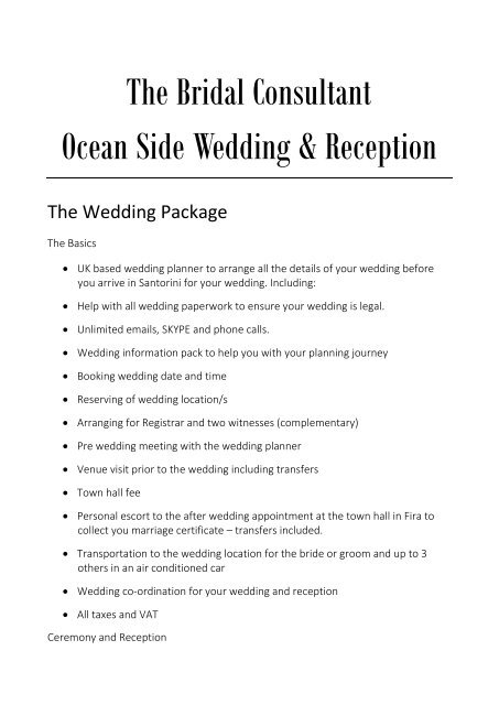 4 Prices Beach Ocean Side Wedding And Reception