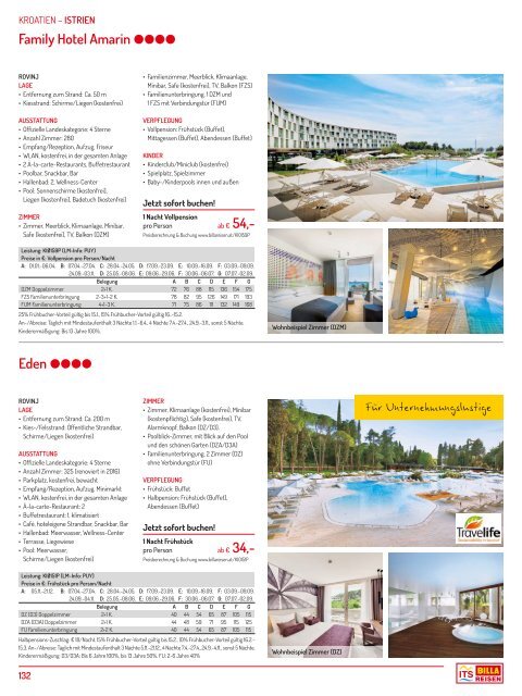 ITS Billa Reisen Sommerkatalog 2017 - Best of Auto- & Flugreisen