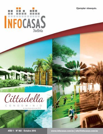 Revista InfoCasas Bolivia - Octubre 2016