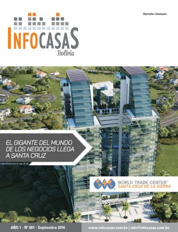 Revista InfoCasas Bolivia - Septiembre 2016