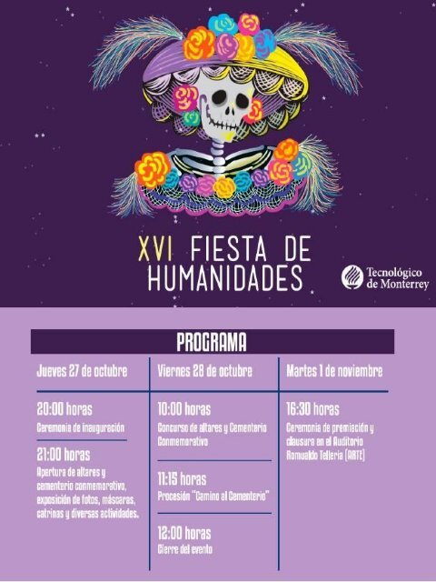 revista fiesta de humanidades