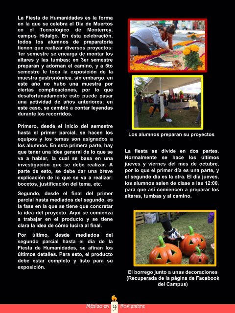 revista fiesta de humanidades