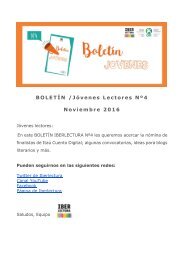 B O L E T I N J O V E N E S L E C T O R E S N º 6