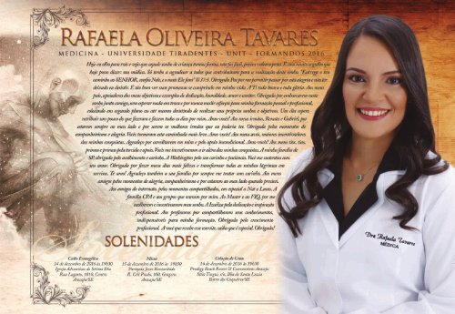 RAFAELATAVARES MEDICINA UNIT 2016