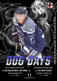 Invicta Dynamos happy to warm up for new NIHL South Division 1 season with  friendlies against league champions Streatham Redhawks