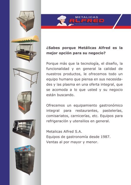 Catalogo Metalicas Alfred 2016 xfin