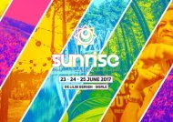 Sunrise Festival 2017 - Sponsorpresentatie