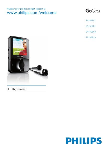 Philips GoGEAR Baladeur vid&eacute;o MP3 - Mode d&rsquo;emploi - FIN