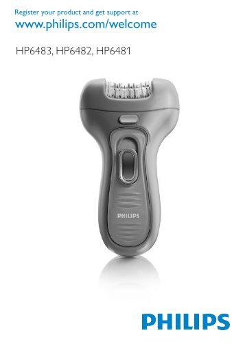 Philips Satinelle Ãpilateur - Mode dâemploi - TUR