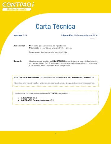 Carta Técnica