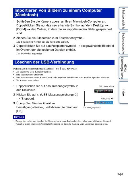 Sony DSC-S1900 - DSC-S1900 Istruzioni per l'uso Tedesco