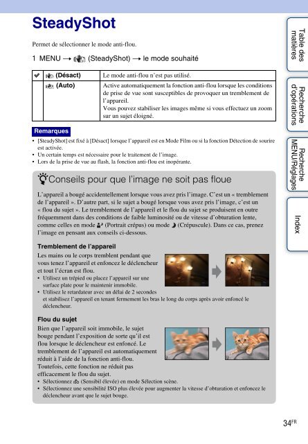 Sony DSC-S1900 - DSC-S1900 Istruzioni per l'uso Francese