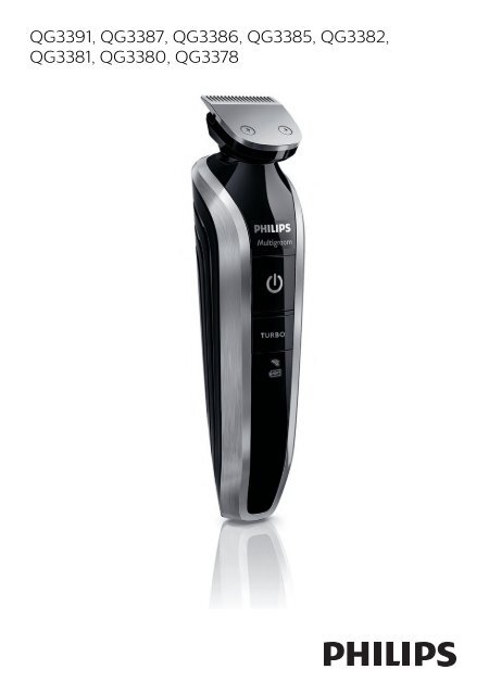 philips multigroom qg3380