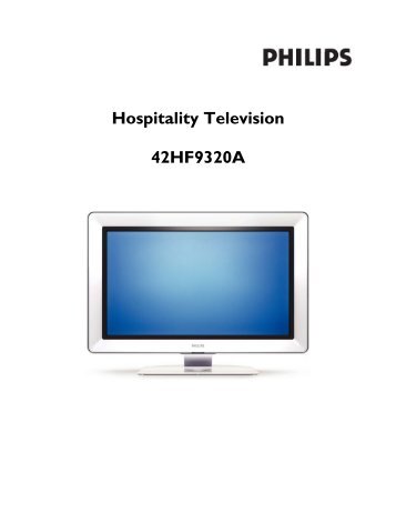 Philips Aurea TÃ©lÃ©viseur LCD professionnel - Mode dâemploi - POL