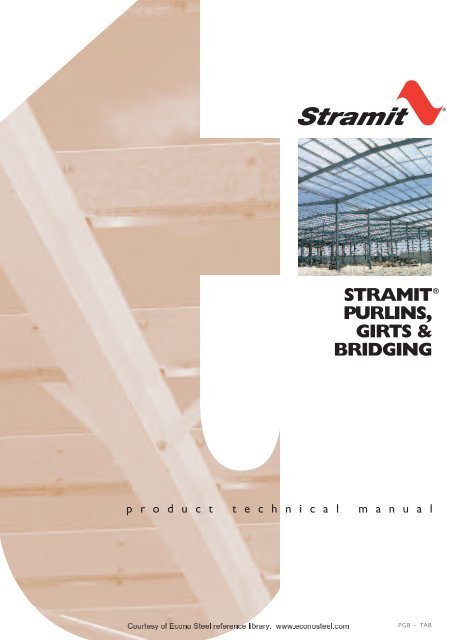 Purlins Girts Bridging Product Technical Manual