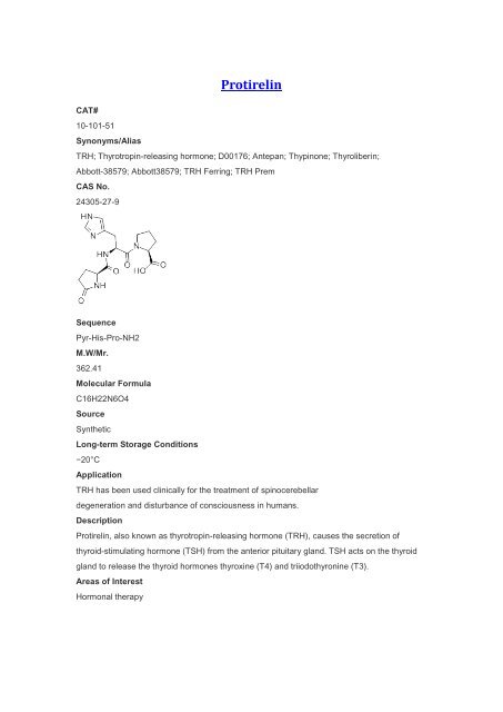 Protirelin