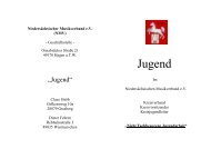 Jugend - Niedersächsischer Musikverband