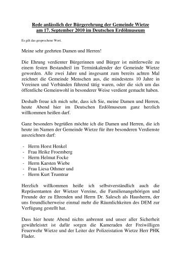 Heike Froemberg - Wietze.info