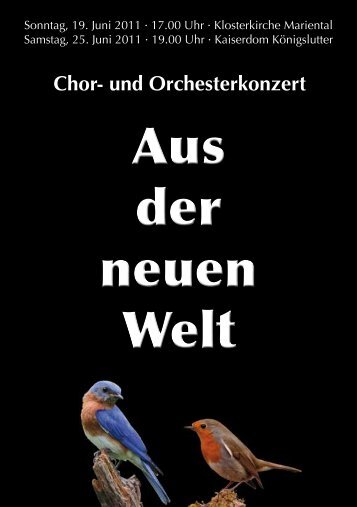 Chor- und Orchesterkonzert - Helmstedter Kammerchor