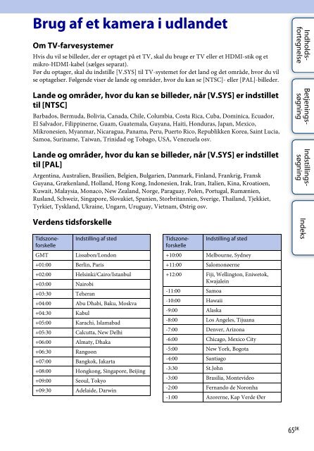 Sony HDR-AS30VW - HDR-AS30VW Guida all&rsquo;uso Danese