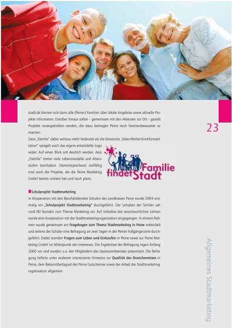 Jahresbericht 2005 - Peine Marketing GmbH