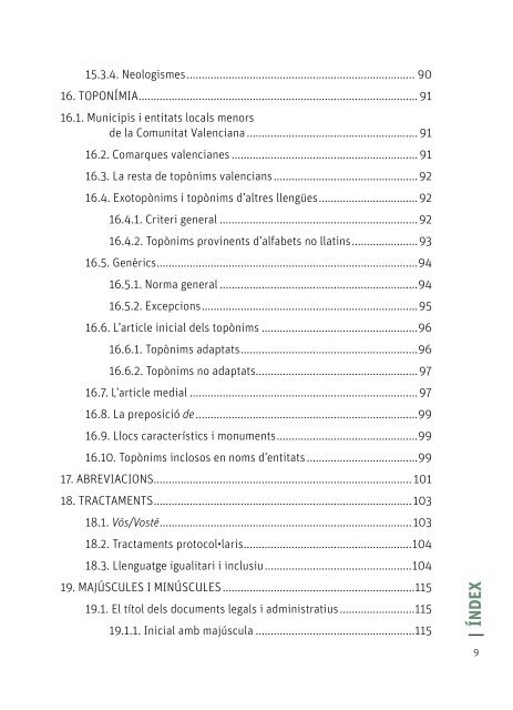 CRITERIS LINGÜÍSTICS DE L’ADMINISTRACIÓ DE LA GENERALITAT