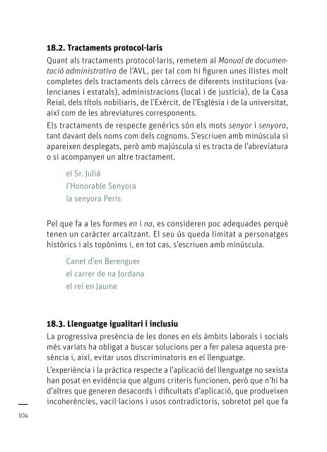 CRITERIS LINGÜÍSTICS DE L’ADMINISTRACIÓ DE LA GENERALITAT