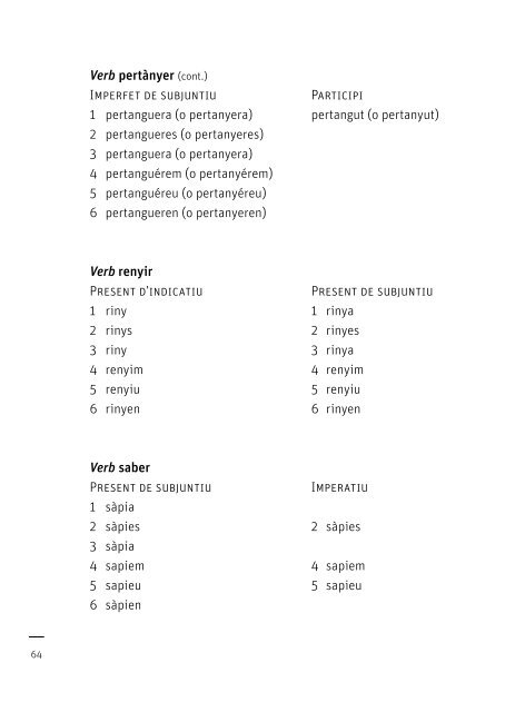 CRITERIS LINGÜÍSTICS DE L’ADMINISTRACIÓ DE LA GENERALITAT