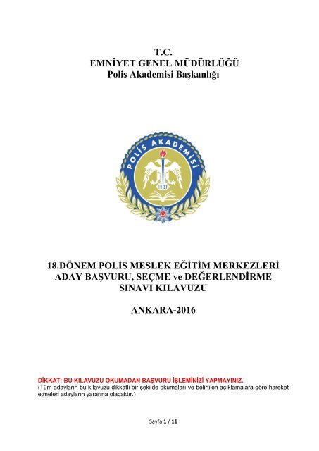 2016 PAEM KILAVUZ