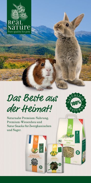 Real Nature für Kleintiere