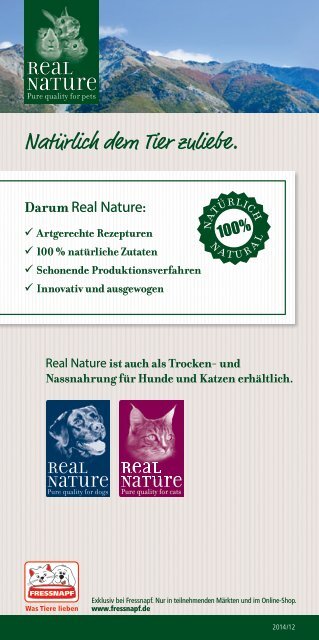 Real Nature für Kleintiere