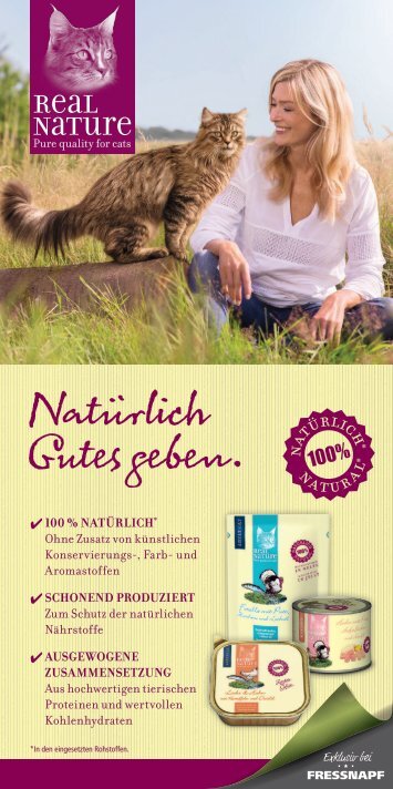 Real Nature für die Katze