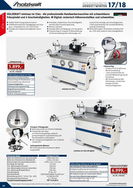 HOLZKRAFT Aktionskatalog