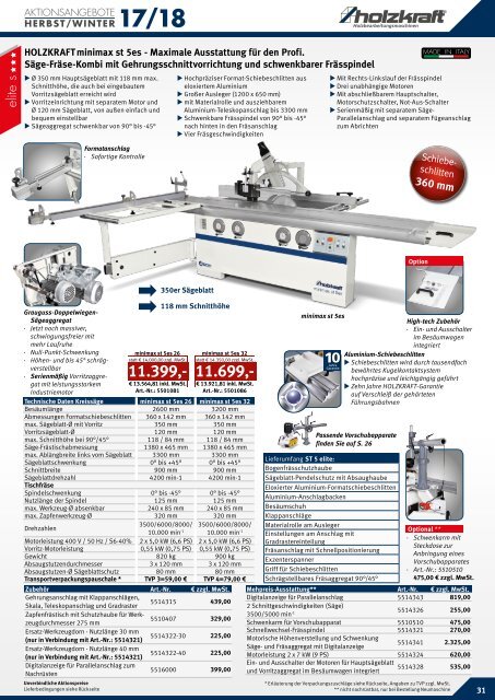 HOLZKRAFT Aktionskatalog