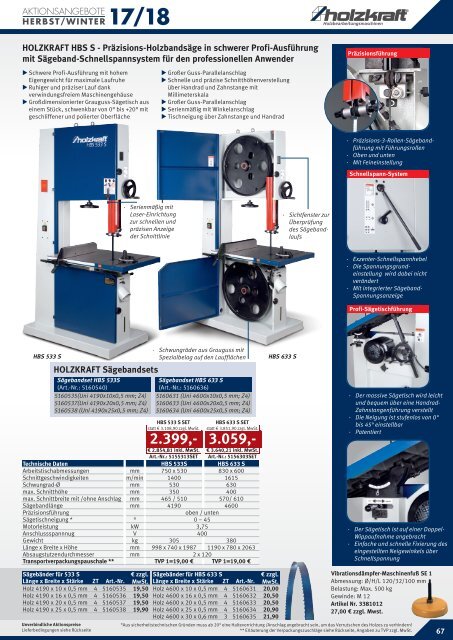 HOLZKRAFT Aktionskatalog