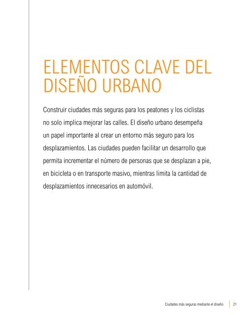 CIUDADES MÁS SEGURAS MEDIANTE EL DISEÑO