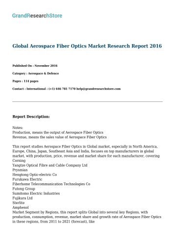 global-aerospace-fiber-optics-market-research