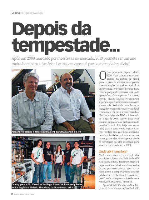 revista Musica & Mercado