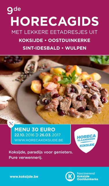 30 euro menu najaar 2016