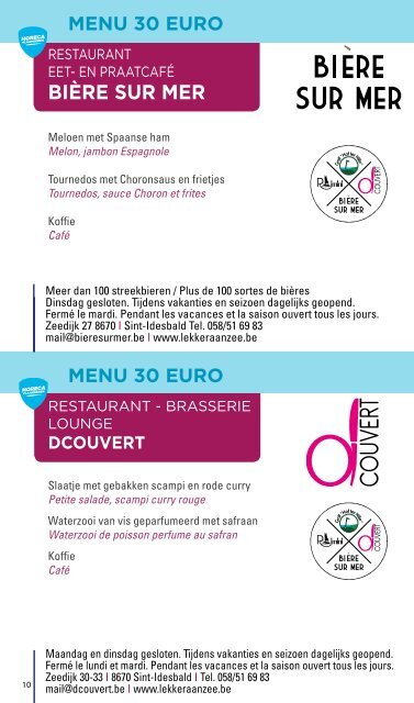 30 euro menu najaar 2016
