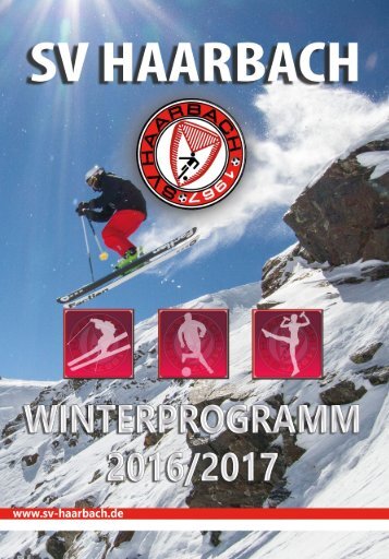 Ski Programm SV Haarbach 2016-2017