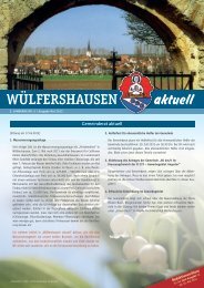 aktuell - Gemeinde Wülfershausen