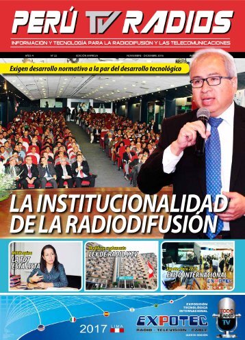 REVISTA PERÚ TV RADIOS Nov - Dic 2016
