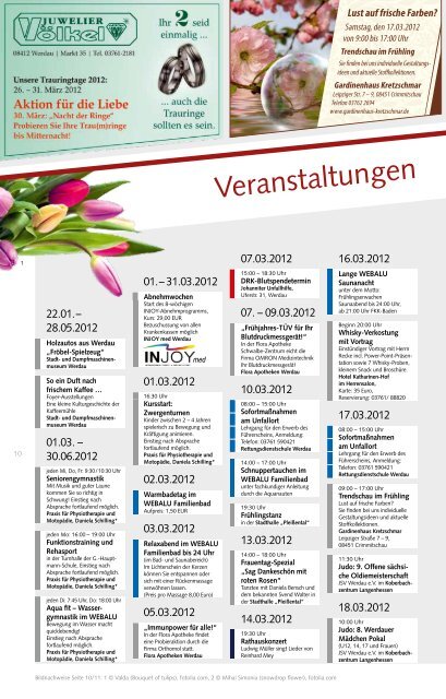 mit Amtsblatt Stadt Werdau