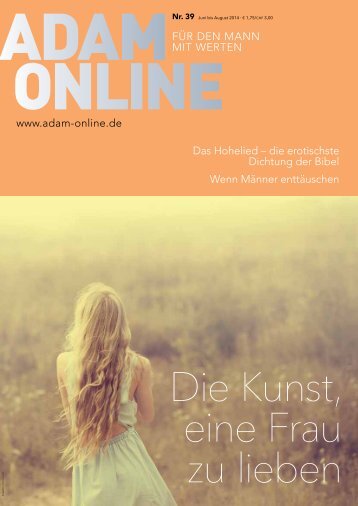 Adam online Nr. 39 Vorschau