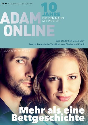 Adam online Nr. 41 Vorschau