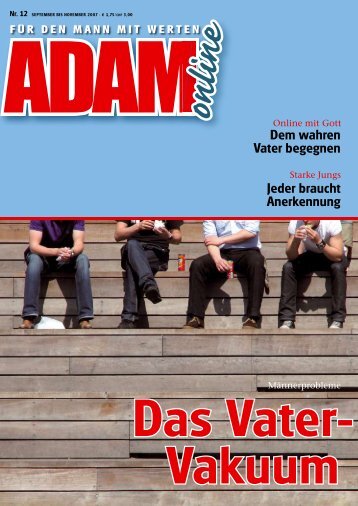 Adam online Nr. 12 Vorschau