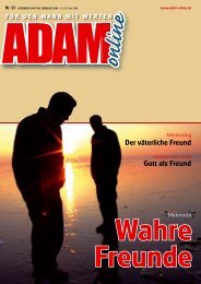 Adam online Nr. 13 Vorschau