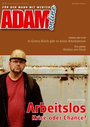 Adam online Nr. 15 Vorschau